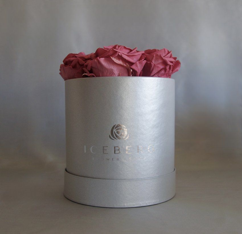 Caja pequeña Rosas Rosadas