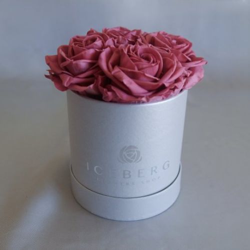 Caja muy pequeña Rosas Rosadas