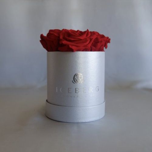 Caja muy pequeña Rosas Rojas