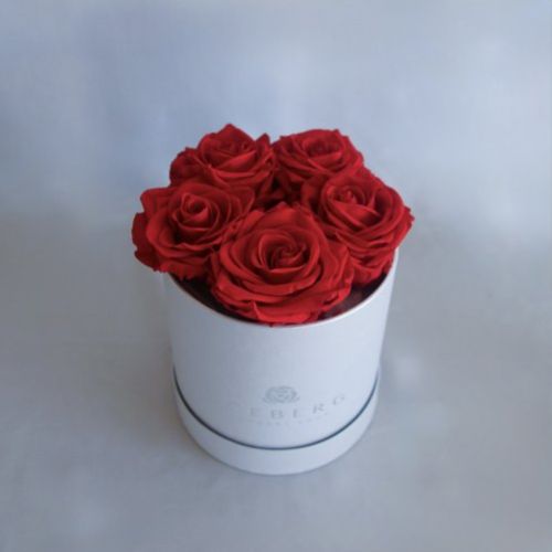 Caja pequeña Rosas Rojas