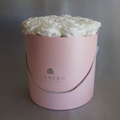 Caja grande Rosas Blancas