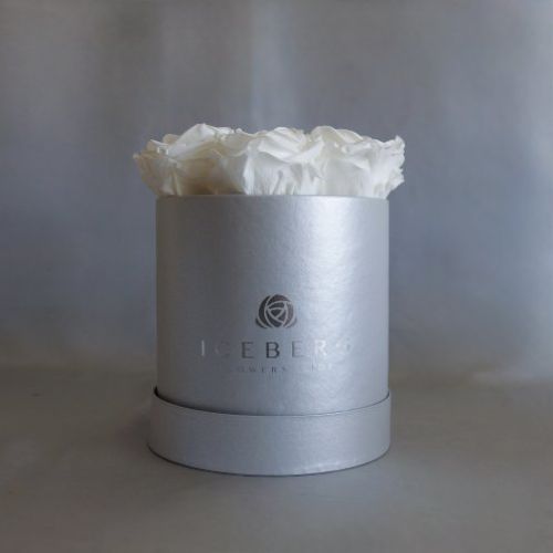 Caja pequeña Rosas Blancas