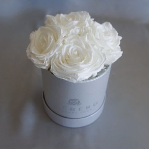 Caja muy pequeña Rosas Blancas
